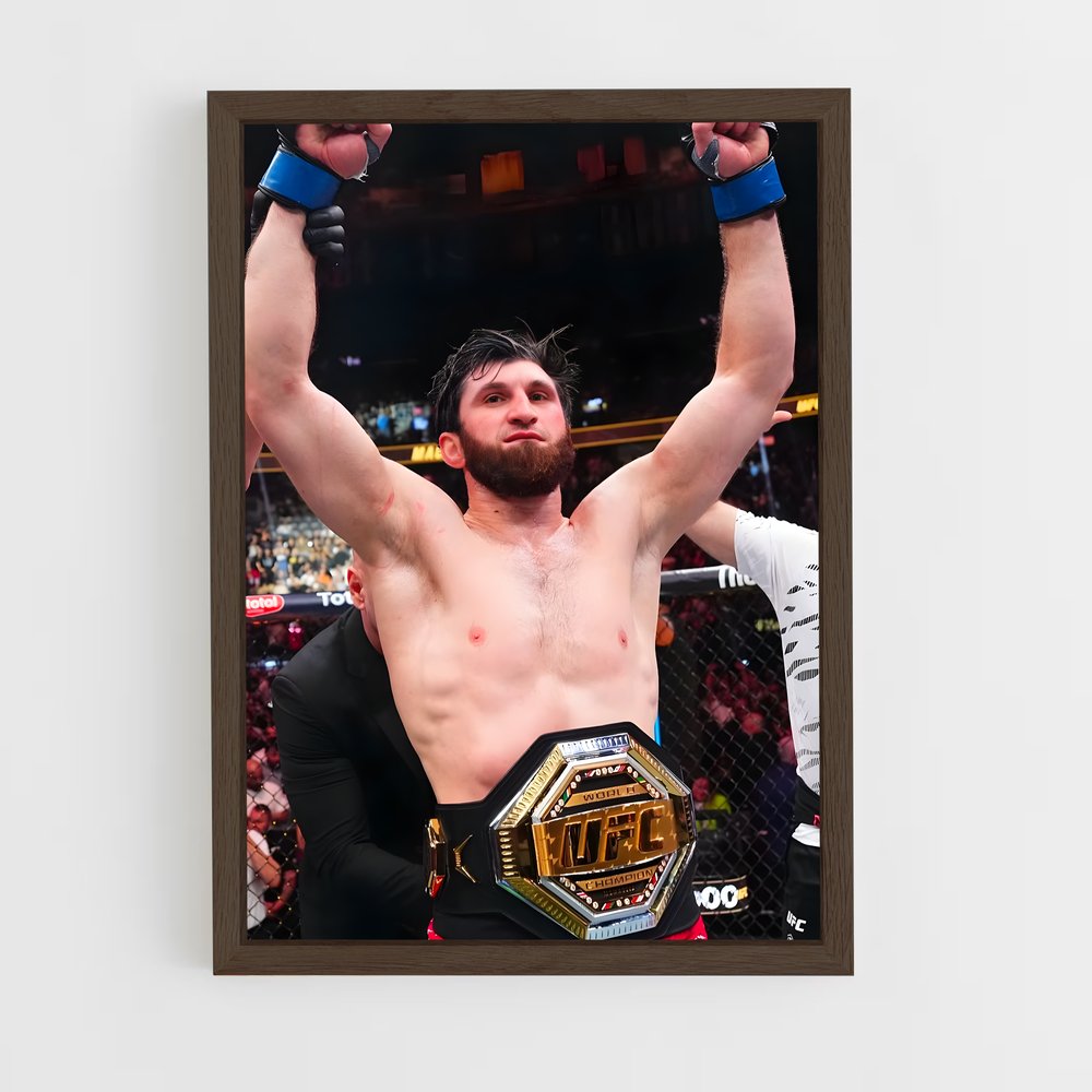 Poster Le Champion Charismatique – affiche MMA (vue 5)